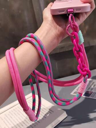 Bolso bandolera con correa larga para teléfono con cordón con abeja, de moda para viajes al aire libre