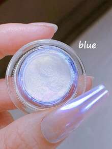 1 Piece Of Aurora Powder Moonlight Powder Mirror Flour Magic Mirror Powder Neon Powder Easy To Color Nail Decoration