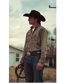 Handcrafted Western Cowboy Whip Set - Cowboy Handle - Black - 1 PCS Black - View 7