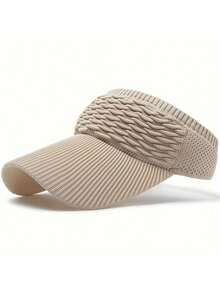 Ladies' Sports Outdoor Sun Hat, Suitable For Golf Summer Sun Shading, Beach Tennis Wide Brimmed Hat, Ladies' Hat