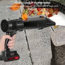 Soplador De Secado De Turbina Inalámbrico Con 3 Toberas,portátil compacto,alta potencia,multiuso,batería duradera,fácil manejo - Tipo de Enchufe A USA (110-127V) - Ver 6