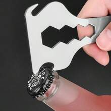 1个不锈钢多功能开罐器、开瓶器、罐盖移除器、旋盖开启器 - 彩色 - 查看 3
