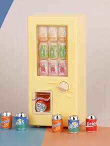 Máy pha chế đồ uống mini, Lon nước ngọt, Nhà búp bê pha chế đồ uống, Mô hình trang trí siêu thị nhỏ, Quà tặng nhỏ cho bữa tiệc, Đồ chơi sáng tạo mini cho thanh thiếu niên, Đồ chơi siêu nhỏ, Đồ chơi, Thích hợp để trang trí tiệc - Nhiều màu - Xem 12