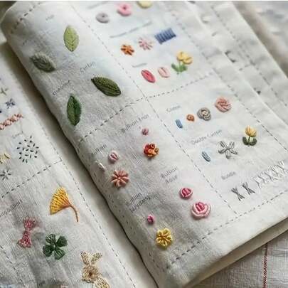 DIY Sewing Book, Embroidery Sewing Book, Embroidery Book, Sewing Book, For Beginners And Adults