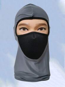 5 Peças Máscara Respirável Unissex, Máscara Facial, Aquecedor de Pescoço, Proteção para Motocicleta e Bicicleta, Máscara de Verão, Adequada para Atividades ao Ar Livre, Esportes e Lazer, Máscara à Prova de Vento para Esqui