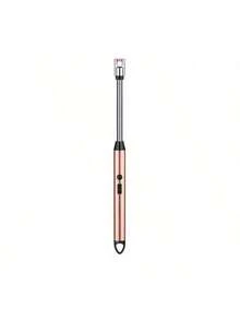 Lighter Stove Lighter Electric Electronic USB Barbecue Candle Original Rechargeable Luxury - Hoa hồng - Xem 1