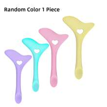 1 Dụng cụ hỗ trợ kẻ mắt, khuôn kẻ mắt bằng silicon - đầu kẻ mắt cánh, mascara, son môi, dụng cụ thoa mặt nạ - Dụng cụ trang điểm hoàn hảo (Màu ngẫu nhiên), cọ kẻ lông mày, cọ tán phấn mắt, cọ chải mi, cọ chải mi, quà tặng. - Hồng - Xem 14