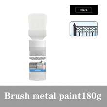 Metal Surface Paint, Rust-Proof Paint, Rust Converter Paint, Suitable For Indoor And Outdoor Metal And Rusted Metal Surfaces, Waterproof, Sunproof, Moisture-Proof, Quick-Drying, Used To Cover And Repair Rusted Metal, Multiple Colors, Odorless, Available In 180g/300g/500g Sizes, Comes With Tools - Multicolor - View 11