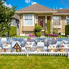 A Variety Of Merry Christmas Background Banners, Featuring Winter Snow Scenes, Are Perfect For Christmas-Themed Parties, Indoor/Outdoor Festival Displays, Christmas Decorations, Photo Booth Photography Props, Seasonal Decorations, And Winter Celebrations