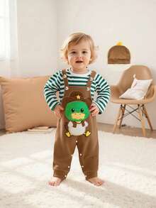 Baby Boys T-Shirt Co-Ords - 銅色 - 查看 3