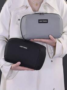 Wholesale Portable Travel Organizer Bag For Cables, Power Bank, Earphones, Cosmetics, Digital Accessories Travel Essentials Charger Case Digital Camera Accessories Cable Organizer Electronic Organizer Storage Bag Waterproof For Travel For Tech For Women For Men