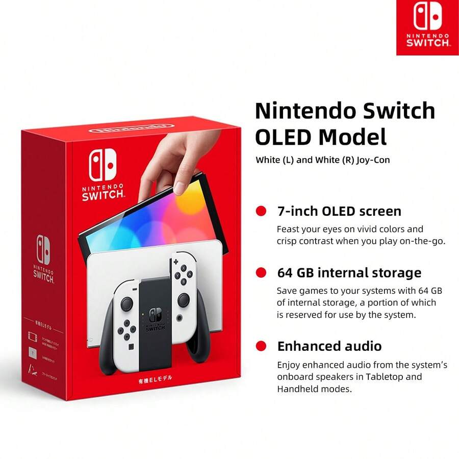 Modelo OLED Blanco de Nintendo Switch | Mode de Mujer | SHEIN España