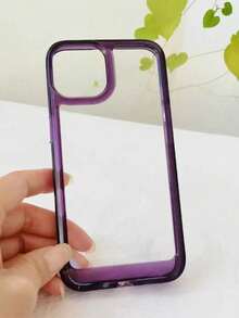 Disney Transparent Case With Colorful Edges – Protection And Style For Your Cell Phone - 無色 - 查看 11