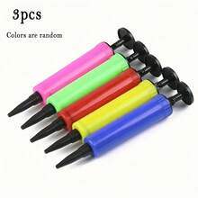 1/2/3/5pcs Manual Balloon Inflator Pump - No Electricity Needed, Random Colors (Red, Green, Yellow, Pink) Handheld Latex & Foil Balloon Inflator - Easter, Wedding, Christening, Thanksgiving Party Accessory, Easy Operation Durable Design, Essential Tool For Celebrations