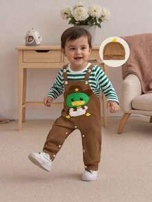 Baby Boys T-Shirt Co-Ords - 銅色 - 查看 5