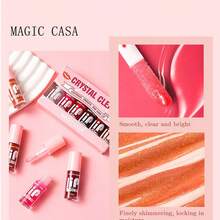 6支装保湿唇彩套装，防止唇部干裂脱皮。滋养保湿，提亮唇色。不粘腻，显色度高的液体唇膏。6支装精美礼盒套装，男女皆宜，非常适合日常唇部护理，是万圣节和圣诞节的完美礼物。 - 彩色 - 查看 4