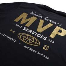 Under Armour MVP Services Kurzarm Rundhals T-Shirt, Herren Lässig Alltagskleidung 1384288-001