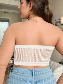 1/2/4 Women's Front-Closure Gathering And Lifting Bra With Anti-Sagging, Strapless, Wire-Free, Invisible Bra Underwear - trắng - Xem 2