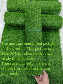Large Artificial Lawn Turf, Realistic Texture Like Natural Gift, Perfectly Replicates The Charm Of Real Grass. Place It In The Garden To Instantly Create A And Leisurely Holiday Atmosphere, Allowing You To Enjoy The Countryside Life Without Going Out.