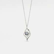 1pc Customized Photo Projection Necklace, Angel's Tear Stainless Steel Pendant With Personalized Photo Inside, Mother's Day Gift - Double Love - View 5