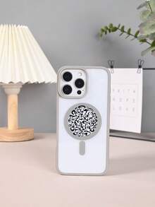 Niedliches Gehirn-Muster Magnetische Handyhülle für Frauen Männer Stoßfeste Schutzhülle Kompatibel mit Iphone 16promax/16pro/16plus/16/15promax/15pro/15plus/15/14promax/14pro/13promax/13pro/13/12promax/12/11promax/11pro/11/XSmax/X - Weiss - Übersicht 6