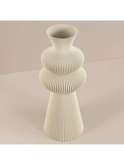 Moderne Minimalist Plastic Vase, Living Room, Study, Office Or Showroom Creative Perfect Flower Arrangement, Adding Touch Of Elegance To Any Space Birthday Graduation Home Back School Room Supplies Vase Glass view 11