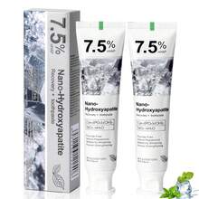 7.5% Hydroxyapatite Toothpaste,Hydroxyapatite Toothpastes For Enamel Protection And Tooth Strengthening,Gentle And Effective,Strengthens Enamel, Repairs Tooth Surface(2PCS|1PC,4.23 Oz)