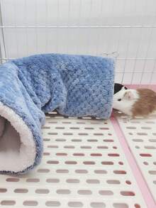 3pcs Sugar Glider Double-Layer Hammock, Ferret Hideaway Tunnel House, Pet Mat Combo Set, Suitable For Small Pets Like Sugar Glider, Hamster, Rabbit