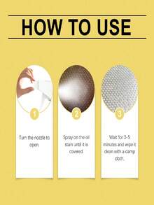 Oven Cleaning Spray, Suitable For Daily Household Kitchen Degreasing, Stain Removal, Convenient Cleaning Spray, Send Family And Friends Christmas, Halloween Gifts (New And Old Models Are Sent Randomly)