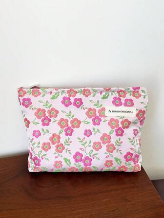 Makeup Bag, Simple, Sweet, Cute Portable Makeup Bag, Coin Wallet, Lipstick, Cosmetic Accessory Storage Bag, Travel Bag Storage Bag, Sanitary Napkin Makeup Bag, Travel Toilet Bag, Travel Essentials, Women's Birthday Gift, Makeup Brush Set Storage Bag