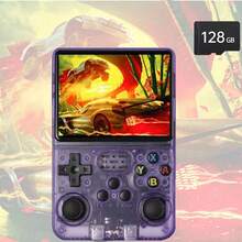 R36S Portable Retro Handheld Game Console, 3.5" IPS HD Screen, Linux System, 128GB Preloaded 40000+ Classic Games, Dual Joysticks, Long Battery Life, Perfect Gift For Adults & Teenagers - 彩色 - 查看 15