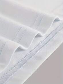 Plus Size BROOKLYN Print T-Shirt, Casual Short Sleeve Crew Neck Top For Spring & Summer, Short Sleeve Crew Neck Casual Top, Breathable Fabric, Machine Washable, All-Season Comfort, T-Shirt Stylish, Comfortable Clothing, Classic Round Neckline, Ladies T Shirt - 白色 - 查看 5