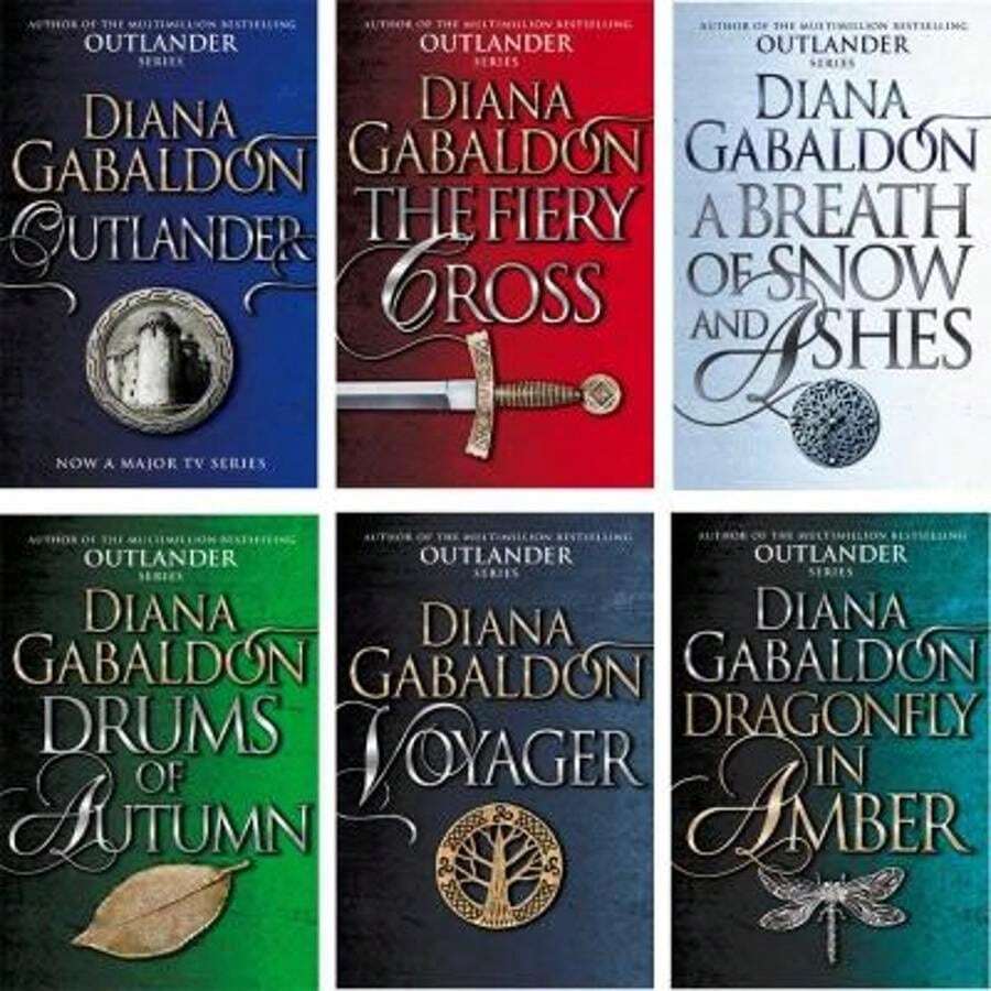 Outlander Series 6 Books Set By Diana Gabaldon | Mode de Mujer | SHEIN ...