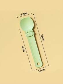 3 件易挤压猫粮分配器 - 长柄湿食舔勺、耐用塑料宠物零食勺、猫喂食工具（不含猫粮条）