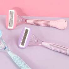 Miniso Sanrio Characters Series Gentle 5-Layer Lady Razor Melody 5-Layer Blades + Lubricating Strip Design, Smooth Shaving Reducing Skin Friction(1PC)