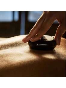 4 件专业热石按摩套装：放松身体、缓解疼痛的必备热疗设备 - 无需电源或电池，火山能量石沙龙 SPA 按摩石加热器盒套装，用于背部按摩和热敷、学校、返校、旅行、旅行必需品、家居必需品、水疗、按摩工具、按摩、按摩器、水疗 - 黑色 - 查看 9