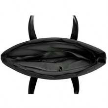 Umhängetasche Ledertasche Einkaufstasche mit Reißverschlusstasche Tragetasche Arbeitstasche Reisetasche