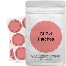 GLP-1 Patches Pure Natural For Women And Men 30 Count