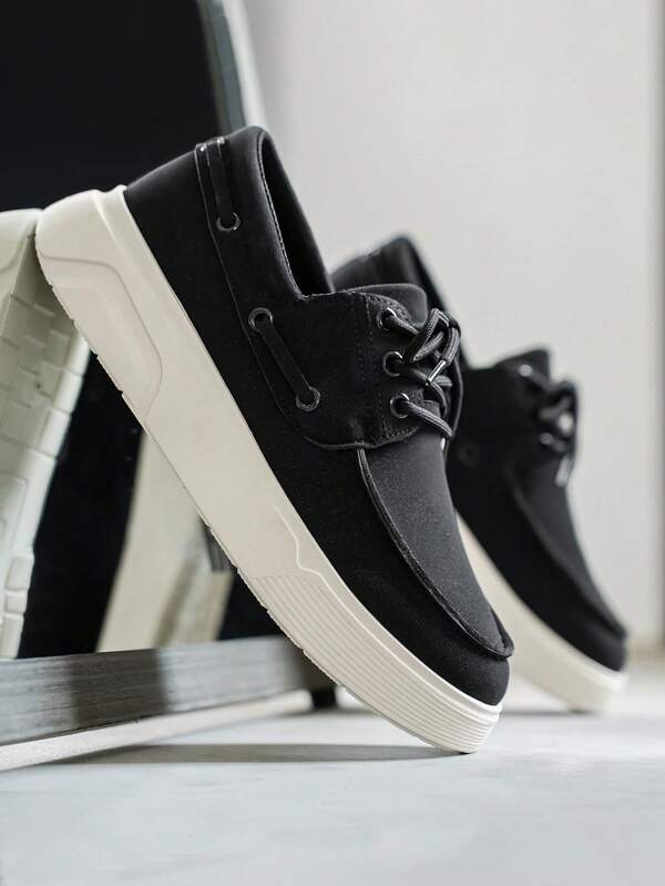 Men's Sneakers Solid Casual Affordable Brand Sense Soft Comfortable Breathable Lightweight Non Irritating Foot Daily Commuting Non Slip Wear Resistant Casual Shoes Fashion Versatile Student Graduation Ceremony Preppy Business Men's Shoes Office Party Banquet Wedding All Season Walking Shoes