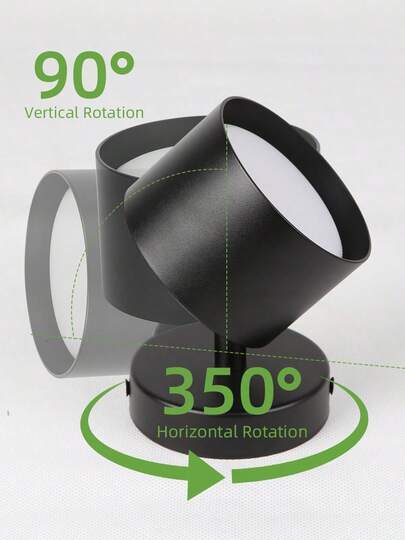 85 265V LED Recessed Ceiling Lights, Indoor ative Wand Lamps, Spotlights GU10/GX53 Bulb Holders, Single Head Replaceable Lamps Living Room, Kitchen, Closet, Hallway, Bedroom, Entrance, Shops, Galleries, Showrooms view 3