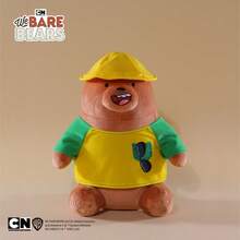 1pc We Bare Bears Plush Cartoon Character Soft Doll Autumn Outing Series Bear Great Gift For Birthday, Couple, Best Friends, Christmas, Holidays, Party, Cute - Multicolor - View 6