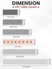 1/2/3/4/5pcs Linen Table Runner & Placemat Set, Heat & Stain Resistant, Wrinkle-Free, Machine Washable, Snowflake Pattern, Christmas Decorations, Suitable For Home Dining Room And Restaurant, Table Decoration, Home Supplies