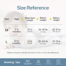 1.5 Tog 抓绒过渡睡袋，0-12 个月婴儿保暖毛绒可穿戴毯 - 北極熊 - 查看 7
