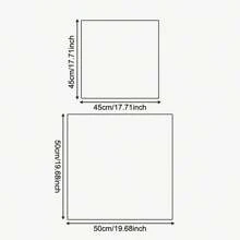 1pc Faux Wool Square Pink Cushion Mat, Decorative Rug/Carpet Suitable For Bedroom, Living Room, Sofa, And Various Scenes