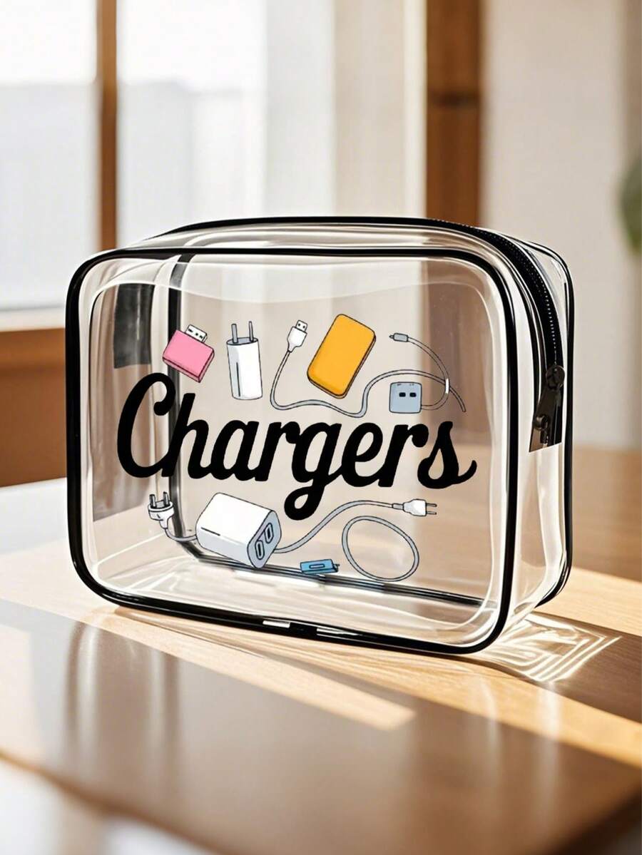 大容量高品质PVC旅行收纳包，拉链封口 - 轻便防褪色化妆洗漱包，适合女性/女孩，TSA认证便携式化妆包，易于擦拭清洁，科技先进的收纳方案 | 现代美学 | 防褪色材质，旅行必备，假日度假包，学生化妆包，邮轮旅行洗漱包，男士浴室收纳包