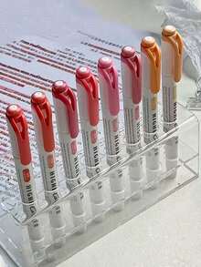 15pcs Double-Headed Fluorescent Highlighter Pens, 17*14cm, Dual Tip Pastel Highlighters, Fluorescent Marker Pens For Coloring, Underlining, Highlighting, Thick & Thin Tips, Back To School Essential