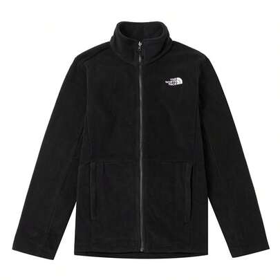 The North Face Chaqueta de forro polar para hombre M KHUMBU ZIP-IN JACKET - AP, chaqueta acolchada cómoda y cálida con forro de sherpa, 88R74H0