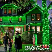 KBO JMEXSUSS 600 LED Green Lights For Outdoor Tree Decorations, Clear Wire 168 Ft Green Christmas String Lights Outdoor Indoor Plug In For Halloween Christmas Tree Bar Party Decor - 綠色 - 查看 2