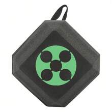 Cubic Archery Training Target, Target For Hunting Shooting Indoor Outdoor, Arrow Shooting Target For Use At Archery Ranges, Outdoor Events, And Home Practice, 23*23*23cm - Black+Green - View 6
