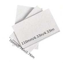 10-Pack 3D Art Canvas Paper, Fluffy Texture Drawing Board For DIY Crafts And Painting - White - View 9